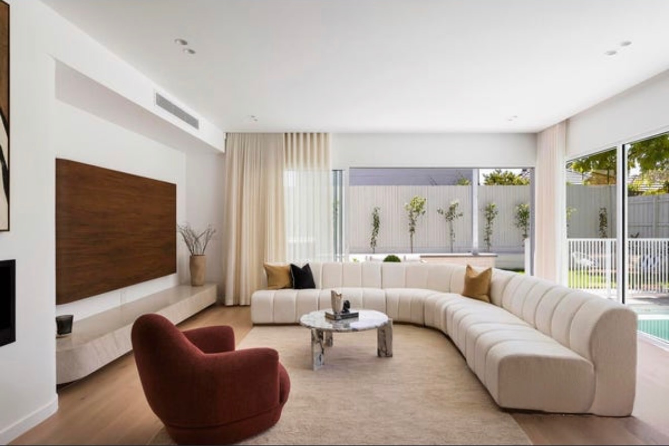 Stellar Staging styled living room