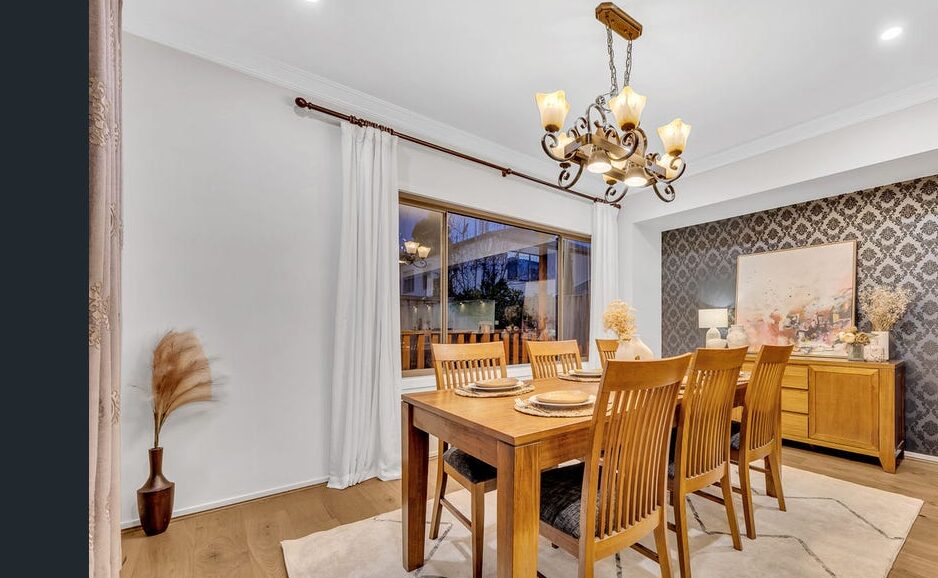 Classic Modern Dining Area